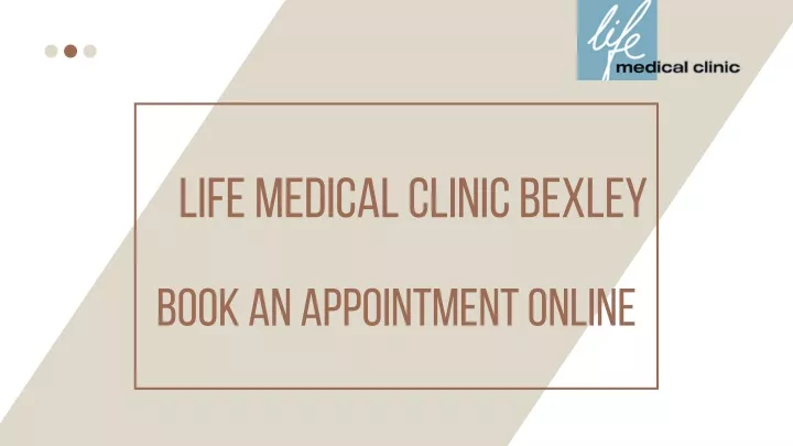 life medical clinic bexley