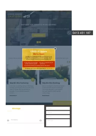 skip bins hire services in melbourne