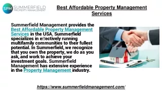 Best Affordable Property Management Services