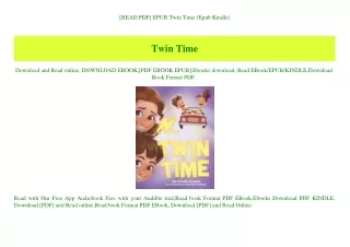 [READ PDF] EPUB Twin Time (Epub Kindle)