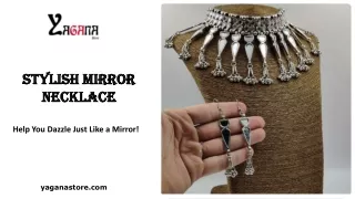 Stylish Mirror Necklace