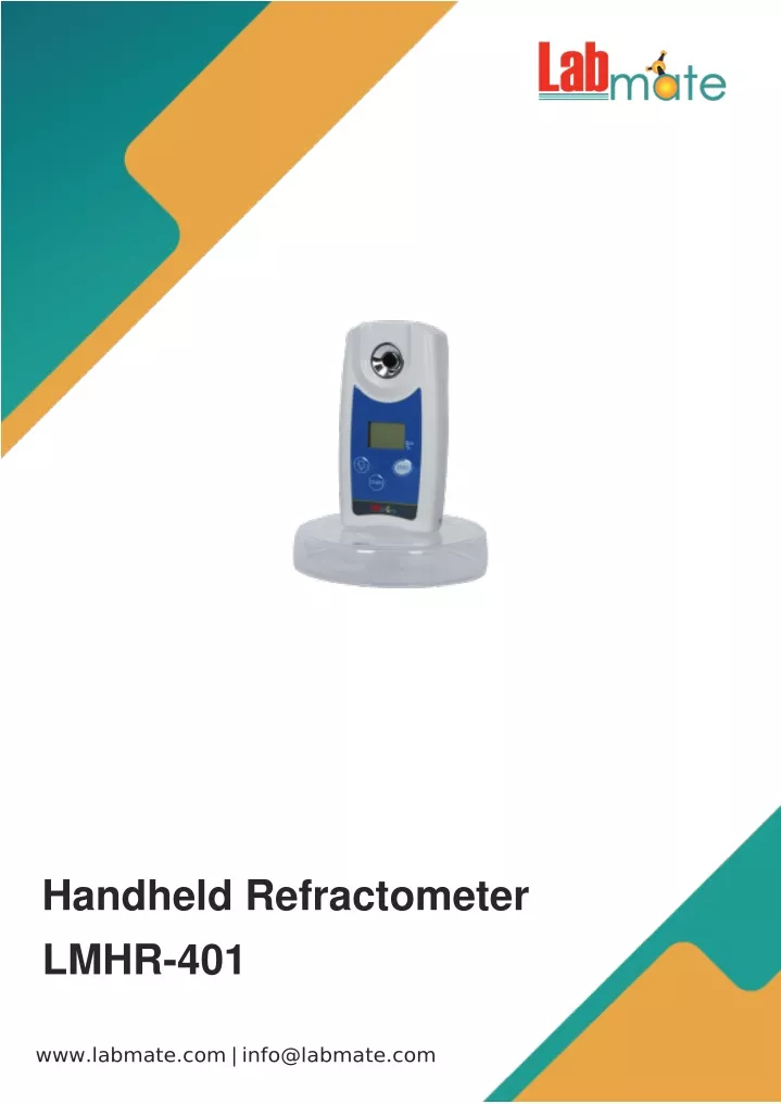 handheld refractometer lmhr 401
