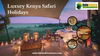 Luxury Kenya Safari Holidays