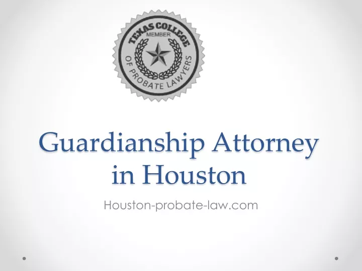 guardianship attorney in houston
