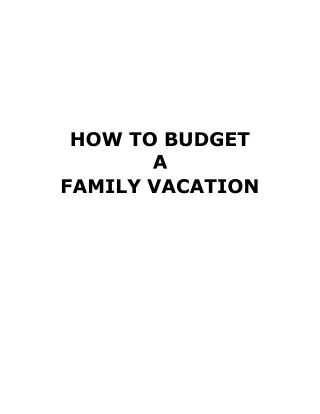 Family Vacation (1)