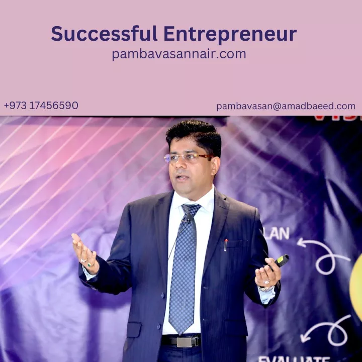 successful entrepreneur pambavasannair com