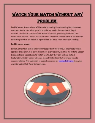 watch your match without any watch your match
