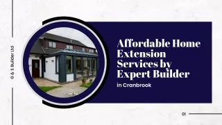 Affordable Home Extension Services by Expert Builder in Cranbrook