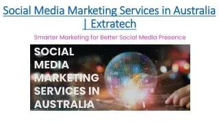 Social Media Marketing Services in Australia | Extratech