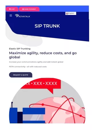 SIP Trunk: Best SIP Trunking Service Provider | Aovatalk