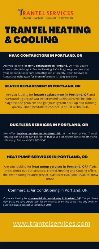Heat Pump Services in Portland, OR