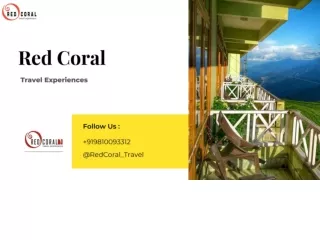 Red Coral provides one of the best luxury holiday resorts in Chikmagalur
