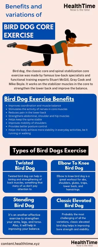 Benefits and Variations of Bird Dog Core Exercise