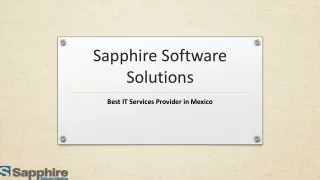 sapphire software solutions