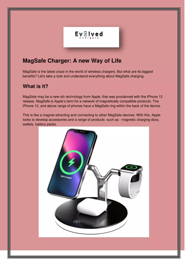 magsafe charger a new way of life magsafe