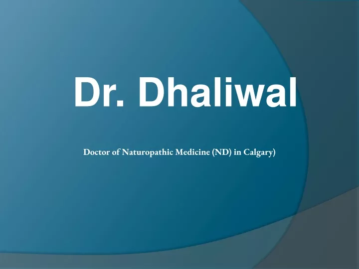 dr dhaliwal