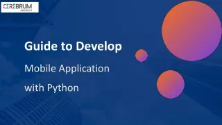 guide to develop