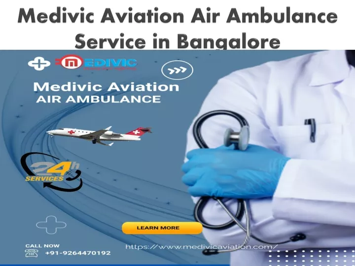 medivic aviation air ambulance service in bangalore