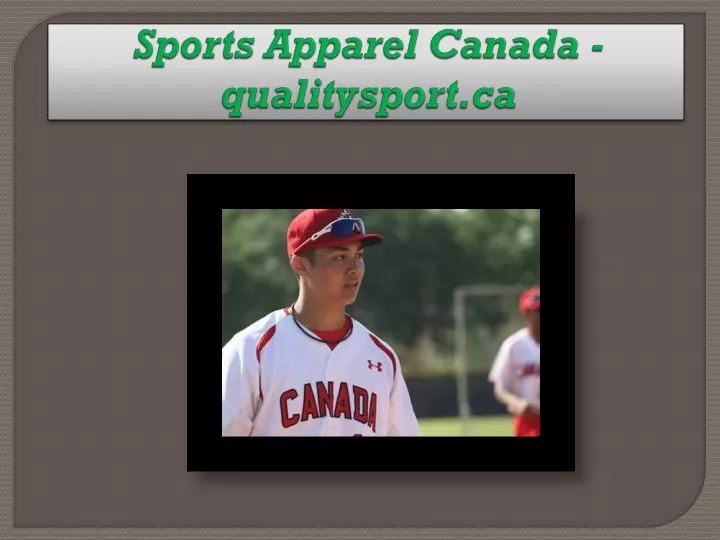 sports apparel canada qualitysport ca