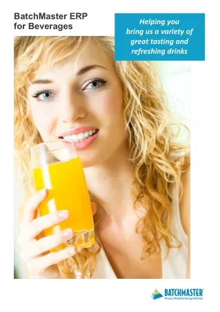Food Manufacturing ERP Software Philippines