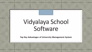 vidyalaya school software