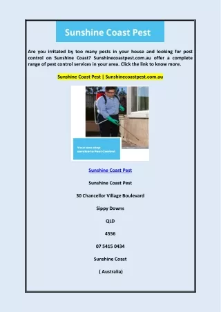 are you irritated by too many pests in your house