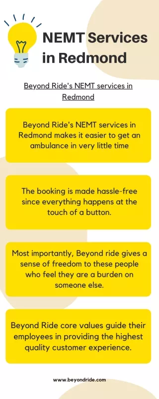 nemt services in redmond