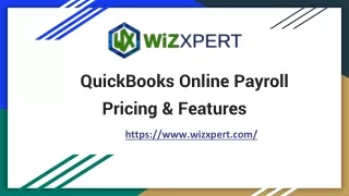 QuickBooks Online Payroll Pricing & Features