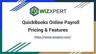 quickbooks online payroll pricing features