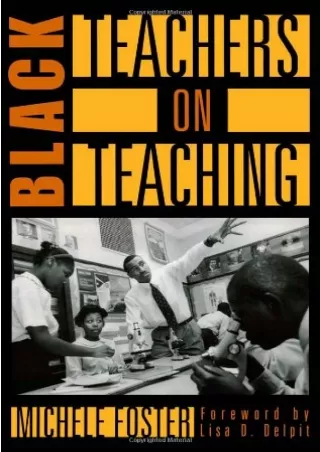 READ  Black Teachers on Teaching New Press Education Series