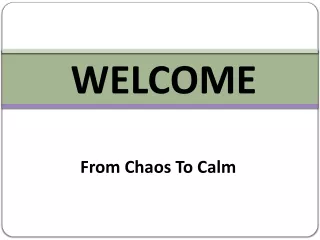 welcome