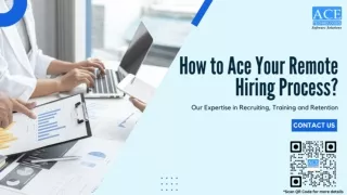 How to Ace Your Remote Hiring Process?