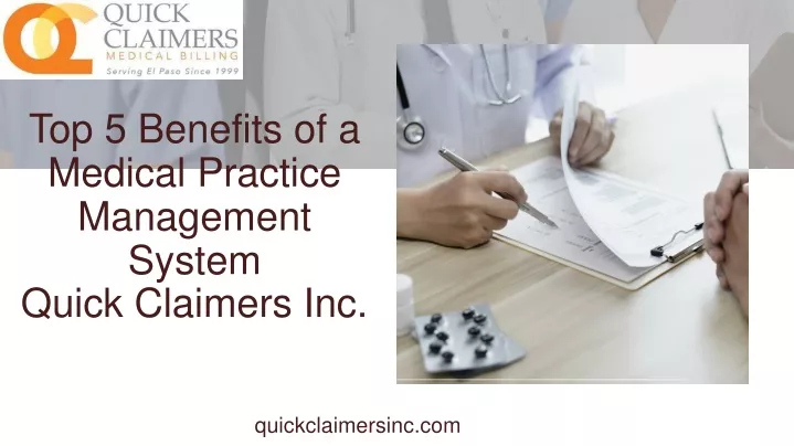 top 5 benefits of a medical practice management