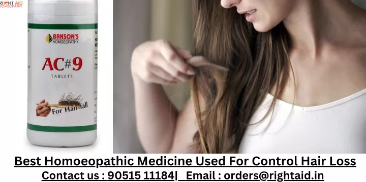 best homoeopathic medicine used for control hair