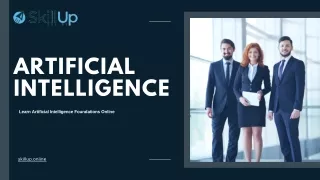 Learn Artificial Intelligence Foundations Online - SkillUp Online