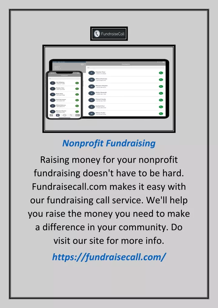 nonprofit fundraising