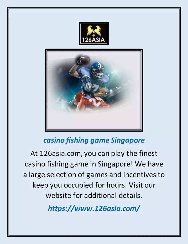 casino fishing game singapore