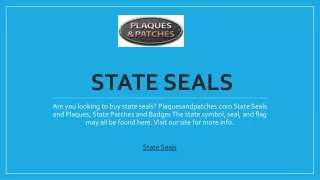 state seals