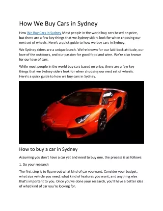 How We Buy Cars in Sydney (1)