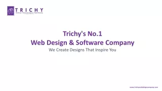 Trichy Web Design Company – Software Development Company in Trichy – Digital Marketing Company in Trichy