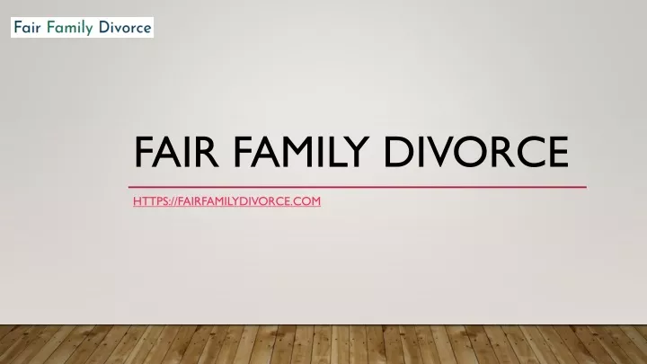 fair family divorce