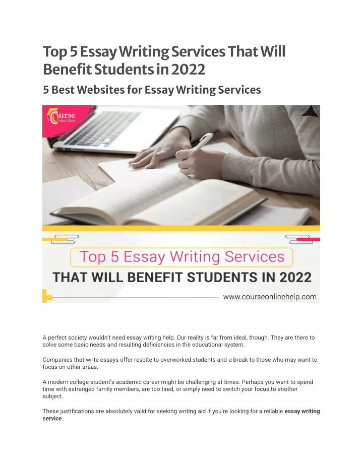 top 5 essay writing services