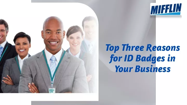 top three reasons for id badges in your business