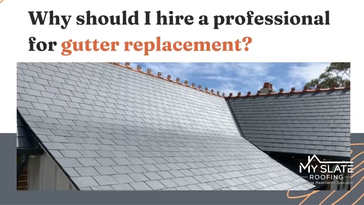 why should i hire a professional for gutter