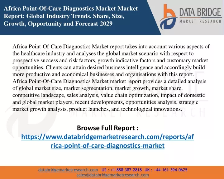 africa point of care diagnostics market market