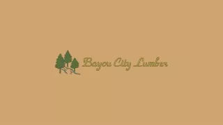 Pressure Treated Deck Boards - Bayou City Lumber