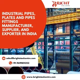 Seamless Pipe | Stainless Steel | Carbon Steel Pipes Manufacturer - Bright Steel