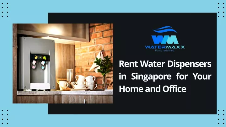 rent water dispensers in singapore for your home