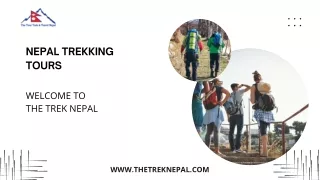 Nepal Trekking Tours