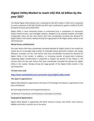 digital utility market to reach us 454 16 billion